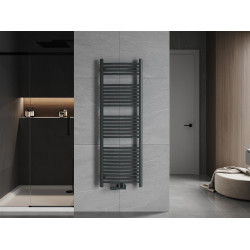 Mexen Ares Fürdöszobai radiátor 1500 x 500 mm, 630 W, antracit - W102-1500-500-00-66 Törölközö száritó radiátor Törölközö száritó radiátor Fürdöszobai radiátor