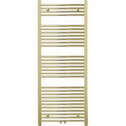 Mexen Ares Fürdöszobai radiátor 1500 x 600 mm, 579 W, arany - W102-1500-600-00-50 Törölközö száritó radiátor Törölközö száritó radiátor Fürdöszobai radiátor