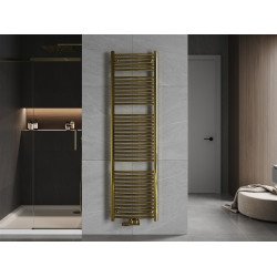 Mexen Ares Fürdöszobai radiátor 1800 x 500 mm, 647 W, arany - W102-1800-500-00-50 Törölközö száritó radiátor Törölközö száritó radiátor Fürdöszobai radiátor Fürdöszobai radiátor 493834 Mexen