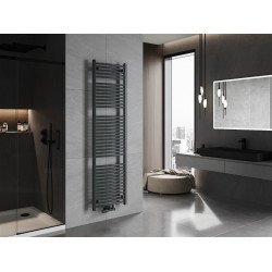 Mexen Ares Fürdöszobai radiátor 1800 x 500 mm, 820 W, antracit - W102-1800-500-00-66 Törölközö száritó radiátor Törölközö száritó radiátor Fürdöszobai radiátor Fürdöszobai radiátor 493834 Mexen