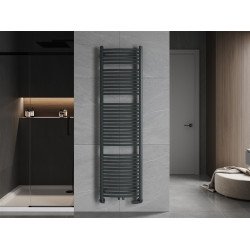 Mexen Ares Fürdöszobai radiátor 1800 x 500 mm, 820 W, antracit - W102-1800-500-00-66 Törölközö száritó radiátor Törölközö száritó radiátor Fürdöszobai radiátor