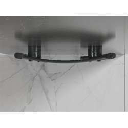 Mexen Helios Fürdöszobai radiátor 800 x 500 mm, 384 W, antracit - W103-0800-500-00-66 Törölközö száritó radiátor Törölközö száritó radiátor Fürdöszobai radiátor