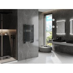 Mexen Helios Fürdöszobai radiátor 800 x 500 mm, 384 W, antracit - W103-0800-500-00-66 Törölközö száritó radiátor Törölközö száritó radiátor Fürdöszobai radiátor Fürdöszobai radiátor 493834 Mexen