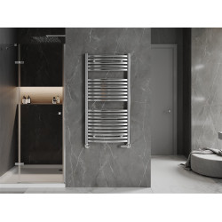Mexen Helios Fürdöszobai radiátor 1200 x 600 mm, 524 W, króm - W103-1200-600-00-01 Törölközö száritó radiátor Törölközö száritó radiátor Fürdöszobai radiátor