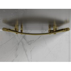 Mexen Helios Fürdöszobai radiátor 1200 x 600 mm, 524 W, arany - W103-1200-600-00-50 Törölközö száritó radiátor Törölközö száritó radiátor Fürdöszobai radiátor