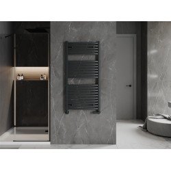 Mexen Helios Fürdöszobai radiátor 1200 x 600 mm, 664 W, antracit - W103-1200-600-00-66 Törölközö száritó radiátor Törölközö száritó radiátor Fürdöszobai radiátor