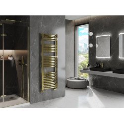 Mexen Helios Fürdöszobai radiátor 1500 x 500 mm, 537 W, arany - W103-1500-500-00-50 Törölközö száritó radiátor Törölközö száritó radiátor Fürdöszobai radiátor