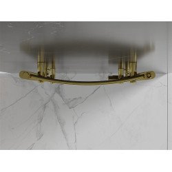 Mexen Helios Fürdöszobai radiátor 1500 x 500 mm, 537 W, arany - W103-1500-500-00-50 Törölközö száritó radiátor Törölközö száritó radiátor Fürdöszobai radiátor