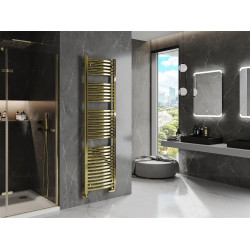 Mexen Helios Fürdöszobai radiátor 1800 x 500 mm, 671 W, arany - W103-1800-500-00-50 Törölközö száritó radiátor Törölközö száritó radiátor Fürdöszobai radiátor Fürdöszobai radiátor 493834 Mexen