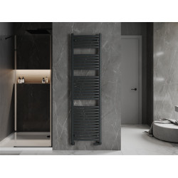 Mexen Helios Fürdöszobai radiátor 1800 x 500 mm, 850 W, antracit - W103-1800-500-00-66 Törölközö száritó radiátor Törölközö száritó radiátor Fürdöszobai radiátor