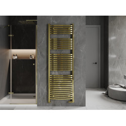 Mexen Helios Fürdöszobai radiátor 1800 x 600 mm, 786 W, arany - W103-1800-600-00-50 Törölközö száritó radiátor Törölközö száritó radiátor Fürdöszobai radiátor