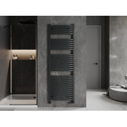 Mexen Helios Fürdöszobai radiátor 1800 x 600 mm, 996 W, antracit - W103-1800-600-00-66 Törölközö száritó radiátor Törölközö száritó radiátor Fürdöszobai radiátor