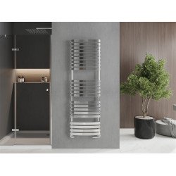 Mexen Bachus Fürdöszobai radiátor 1600 x 500 mm, 659 W, króm- W109-1600-500-00-01 Törölközö száritó radiátor Törölközö száritó radiátor Fürdöszobai radiátor
