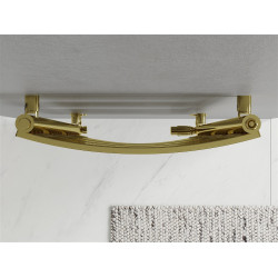 Mexen Bachus Fürdöszobai radiátor 1600 x 500 mm, 659 W, arany - W109-1600-500-00-50 Törölközö száritó radiátor Törölközö száritó radiátor Fürdöszobai radiátor