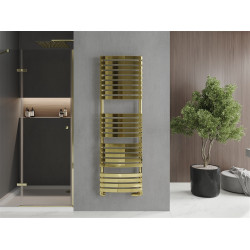 Mexen Bachus Fürdöszobai radiátor 1600 x 500 mm, 659 W, arany - W109-1600-500-00-50 Törölközö száritó radiátor Törölközö száritó radiátor Fürdöszobai radiátor