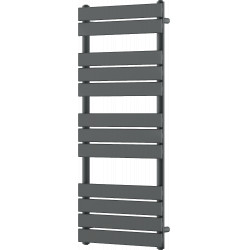 Mexen Ceres Fürdöszobai radiátor 1200 x 500 mm, 610 W, antracit - W111-1200-500-00-66 Törölközö száritó radiátor Törölközö száritó radiátor Fürdöszobai radiátor Fürdöszobai radiátor 493834 Mexen