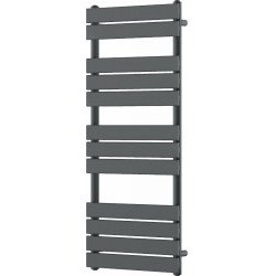 Mexen Ceres Fürdöszobai radiátor 1200 x 500 mm, 610 W, antracit - W111-1200-500-00-66 Törölközö száritó radiátor Törölközö száritó radiátor Fürdöszobai radiátor