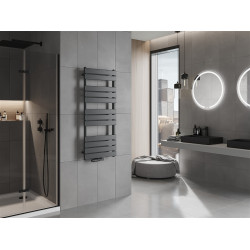 Mexen Ceres Fürdöszobai radiátor 1200 x 500 mm, 610 W, antracit - W111-1200-500-00-66 Törölközö száritó radiátor Törölközö száritó radiátor Fürdöszobai radiátor Fürdöszobai radiátor 493834 Mexen