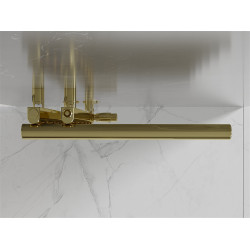 Mexen Jukon Fürdöszobai radiátor 988 x 500 mm, 364 W, arany - W116-0988-500-00-50 Törölközö száritó radiátor Törölközö száritó radiátor Fürdöszobai radiátor