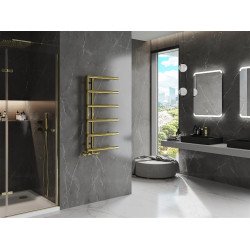 Mexen Jukon Fürdöszobai radiátor 988 x 500 mm, 364 W, arany - W116-0988-500-00-50 Törölközö száritó radiátor Törölközö száritó radiátor Fürdöszobai radiátor Fürdöszobai radiátor 493834 Mexen