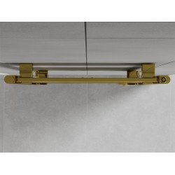 Mexen Uran Fürdöszobai radiátor 800 x 600 mm, 331 W, arany - W105-0800-600-00-50 Törölközö száritó radiátor Törölközö száritó radiátor Fürdöszobai radiátor