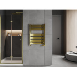 Mexen Uran Fürdöszobai radiátor 800 x 600 mm, 331 W, arany - W105-0800-600-00-50 Törölközö száritó radiátor Törölközö száritó radiátor Fürdöszobai radiátor