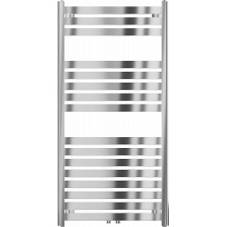 Mexen Uran Fürdöszobai radiátor 1200 x 600 mm, 485 W, króm - W105-1200-600-00-01 Törölközö száritó radiátor Törölközö száritó radiátor Fürdöszobai radiátor