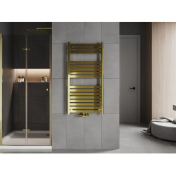 Mexen Uran Fürdöszobai radiátor 1200 x 600 mm, 485 W, arany - W105-1200-600-00-50 Törölközö száritó radiátor Törölközö száritó radiátor Fürdöszobai radiátor