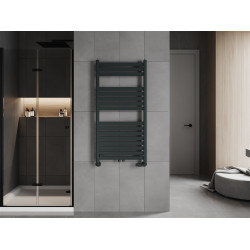 Mexen Uran Fürdöszobai radiátor 1200 x 600 mm, 615 W, antracit - W105-1200-600-00-66 Törölközö száritó radiátor Törölközö száritó radiátor Fürdöszobai radiátor