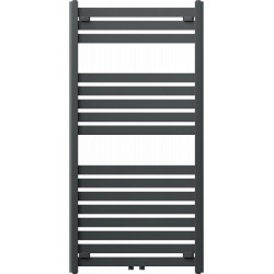 Mexen Uran Fürdöszobai radiátor 1200 x 600 mm, 615 W, antracit - W105-1200-600-00-66 Törölközö száritó radiátor Törölközö száritó radiátor Fürdöszobai radiátor