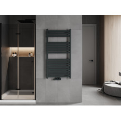 Mexen Uran Fürdöszobai radiátor 1200 x 600 mm, 615 W, antracit - W105-1200-600-00-66 Törölközö száritó radiátor Törölközö száritó radiátor Fürdöszobai radiátor