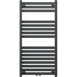 Mexen Uran Fürdöszobai radiátor 1200 x 600 mm, 615 W, antracit - W105-1200-600-00-66 Törölközö száritó radiátor Törölközö száritó radiátor Fürdöszobai radiátor