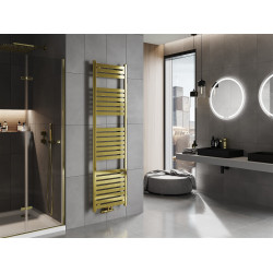 Mexen Uran Fürdöszobai radiátor 1800 x 500 mm, 624 W, arany - W105-1800-500-00-50 Törölközö száritó radiátor Törölközö száritó radiátor Fürdöszobai radiátor Fürdöszobai radiátor 493834 Mexen