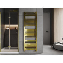 Mexen Uran Fürdöszobai radiátor 1800 x 600 mm, 729 W, arany - W105-1800-600-00-50 Törölközö száritó radiátor Törölközö száritó radiátor Fürdöszobai radiátor