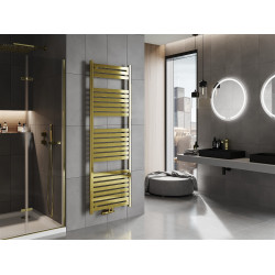 Mexen Uran Fürdöszobai radiátor 1800 x 600 mm, 729 W, arany - W105-1800-600-00-50 Törölközö száritó radiátor Törölközö száritó radiátor Fürdöszobai radiátor Fürdöszobai radiátor 493834 Mexen