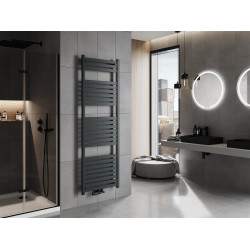 Mexen Uran Fürdöszobai radiátor 1800 x 600 mm, 923 W, antracit - W105-1800-600-00-66 Törölközö száritó radiátor Törölközö száritó radiátor Fürdöszobai radiátor Fürdöszobai radiátor 493834 Mexen