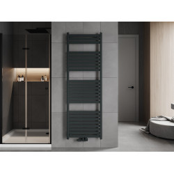 Mexen Uran Fürdöszobai radiátor 1800 x 600 mm, 923 W, antracit - W105-1800-600-00-66 Törölközö száritó radiátor Törölközö száritó radiátor Fürdöszobai radiátor