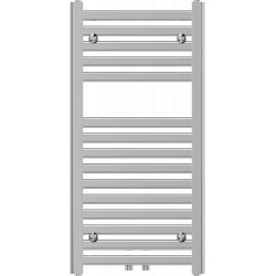 Mexen Hades Fürdöszobai radiátor 800 x 400 mm, 249 W, króm - W104-0800-400-00-01 Törölközö száritó radiátor Törölközö száritó radiátor Fürdöszobai radiátor