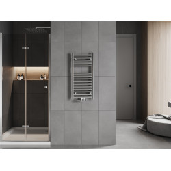 Mexen Hades Fürdöszobai radiátor 800 x 400 mm, 249 W, króm - W104-0800-400-00-01 Törölközö száritó radiátor Törölközö száritó radiátor Fürdöszobai radiátor