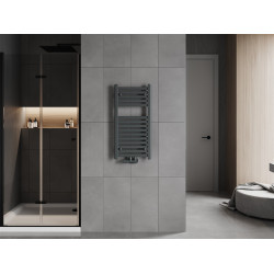 Mexen Hades Fürdöszobai radiátor 800 x 400 mm, 315 W, antracit - W104-0800-400-00-66 Törölközö száritó radiátor Törölközö száritó radiátor Fürdöszobai radiátor