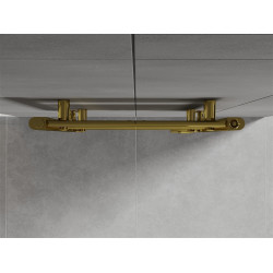 Mexen Hades Fürdöszobai radiátor 800 x 500 mm, 301 W, arany - W104-0800-500-00-50 Törölközö száritó radiátor Törölközö száritó radiátor Fürdöszobai radiátor