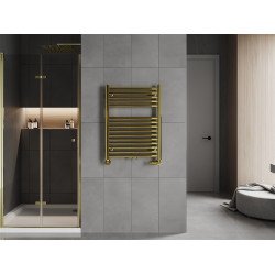 Mexen Hades Fürdöszobai radiátor 800 x 600 mm, 353 W, arany - W104-0800-600-00-50 Törölközö száritó radiátor Törölközö száritó radiátor Fürdöszobai radiátor