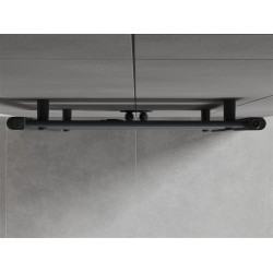 Mexen Hades Fürdöszobai radiátor 800 x 600 mm, 447 W, antracit - W104-0800-600-00-66 Törölközö száritó radiátor Törölközö száritó radiátor Fürdöszobai radiátor