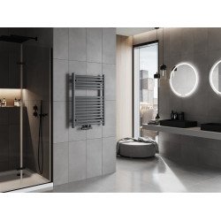 Mexen Hades Fürdöszobai radiátor 800 x 600 mm, 447 W, antracit - W104-0800-600-00-66 Törölközö száritó radiátor Törölközö száritó radiátor Fürdöszobai radiátor Fürdöszobai radiátor 493834 Mexen