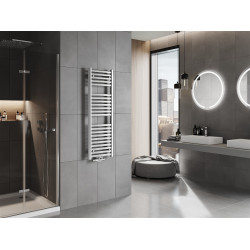 Mexen Hades Fürdöszobai radiátor 1200 x 400 mm, 367 W, króm - W104-1200-400-00-01 Törölközö száritó radiátor Törölközö száritó radiátor Fürdöszobai radiátor Fürdöszobai radiátor 493834 Mexen