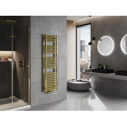 Mexen Hades Fürdöszobai radiátor 1500 x 400 mm, 453 W, arany - W104-1500-400-00-50 Törölközö száritó radiátor Törölközö száritó radiátor Fürdöszobai radiátor Fürdöszobai radiátor 493834 Mexen