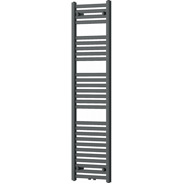 Mexen Hades Fürdöszobai radiátor 1500 x 400 mm, 574 W, antracit - W104-1500-400-00-66 Törölközö száritó radiátor Törölközö száritó radiátor Fürdöszobai radiátor