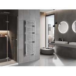 Mexen Hades Fürdöszobai radiátor 1500 x 500 mm, 547 W, króm - W104-1500-500-00-01 Törölközö száritó radiátor Törölközö száritó radiátor Fürdöszobai radiátor