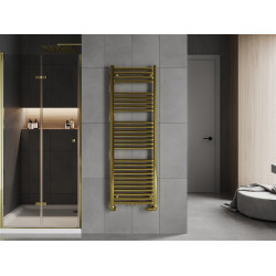 Mexen Hades Fürdöszobai radiátor 1500 x 500 mm, 547 W, arany - W104-1500-500-00-50 Törölközö száritó radiátor Törölközö száritó radiátor Fürdöszobai radiátor