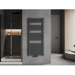 Mexen Hades Fürdöszobai radiátor 1500 x 600 mm, 812 W, antracit - W104-1500-600-00-66 Törölközö száritó radiátor Törölközö száritó radiátor Fürdöszobai radiátor
